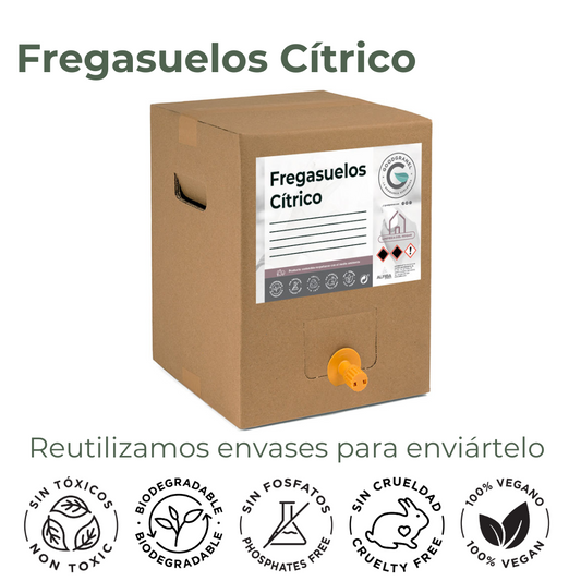 Fregasuelos Cítrico ecoamigable